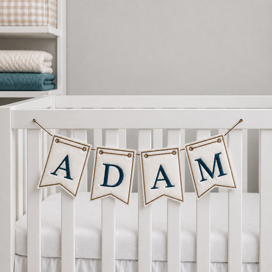 Personalized Letters Banner