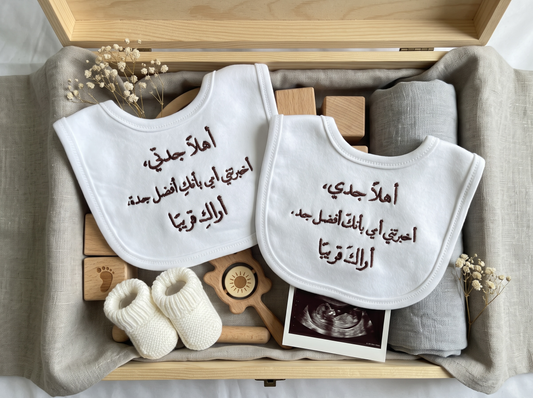 Pregnancy Announcement Bibs