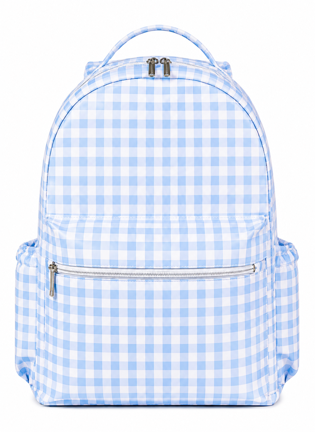 Blue Gingham Backpack