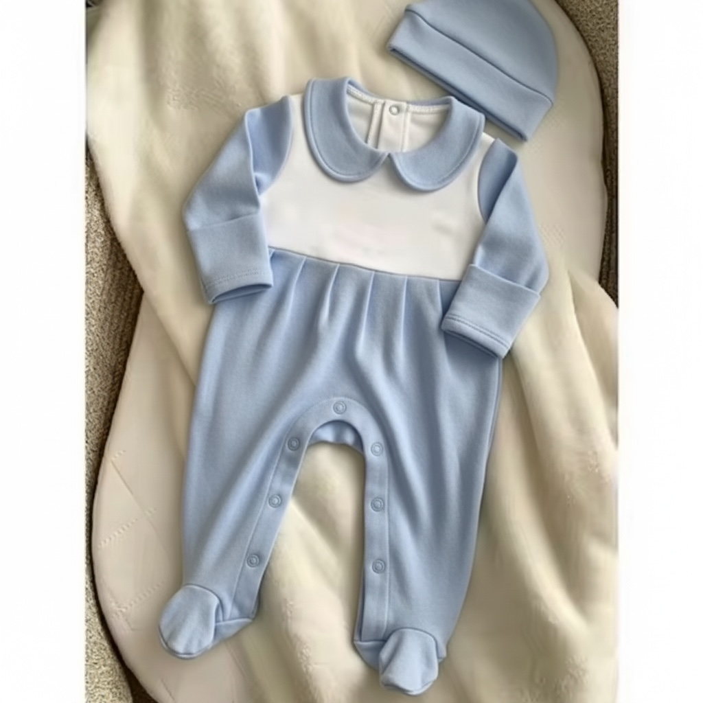Personalized 2-Piece Baby Romper Set